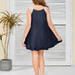 Chiffon Short Junior Bridesmaid Dress