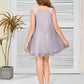 Chiffon Short Junior Bridesmaid Dress