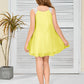 Chiffon Short Junior Bridesmaid Dress