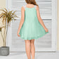 Chiffon Short Junior Bridesmaid Dress