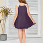 Chiffon Short Junior Bridesmaid Dress