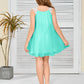 Chiffon Short Junior Bridesmaid Dress