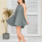 Chiffon Short Junior Bridesmaid Dress