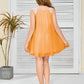 Chiffon Short Junior Bridesmaid Dress