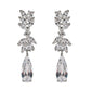 Teardrop Wedding Long Earrings