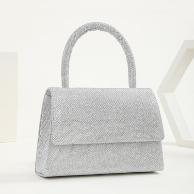 Elegant Evening Bag with Detachable Chain Shoulder Bag Party Handbag