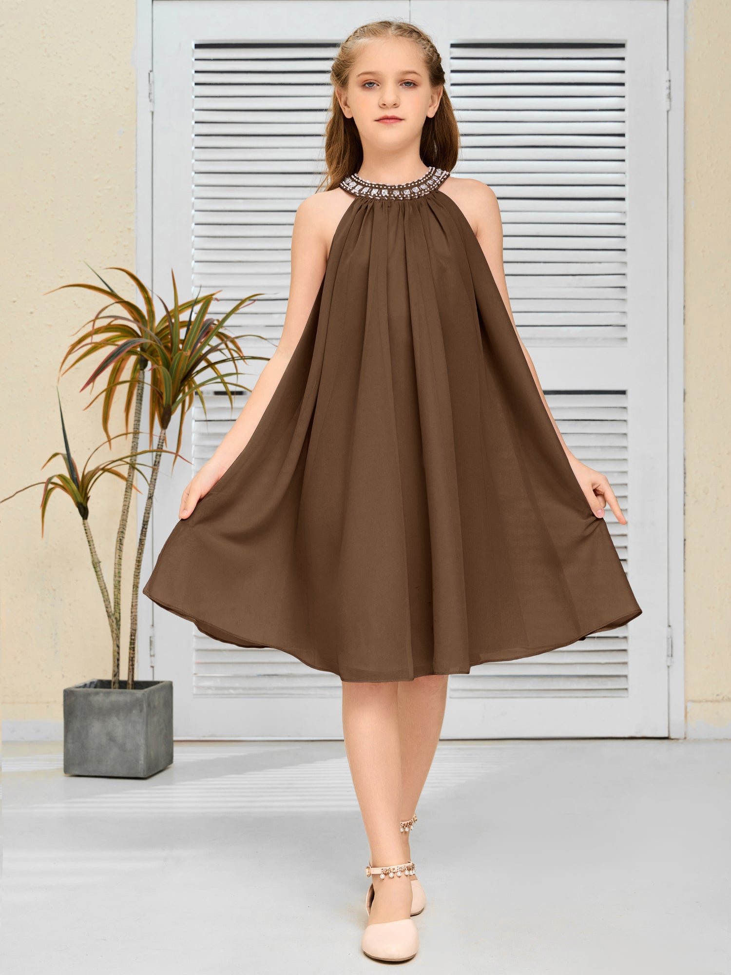 Brown