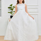 Elegant Sleeveless Lace Flower Girl Dress