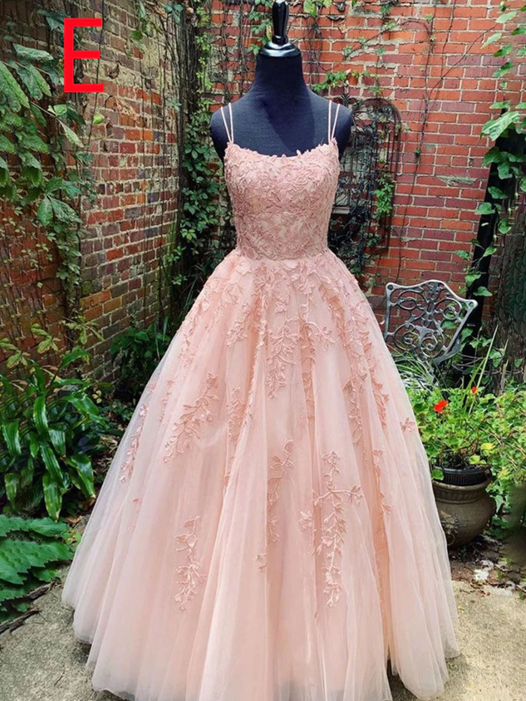 pink spaghetti strap prom dress Spaghetti Straps Backless Beading Pink Long Prom/Evening Dress US12 / Custom Color