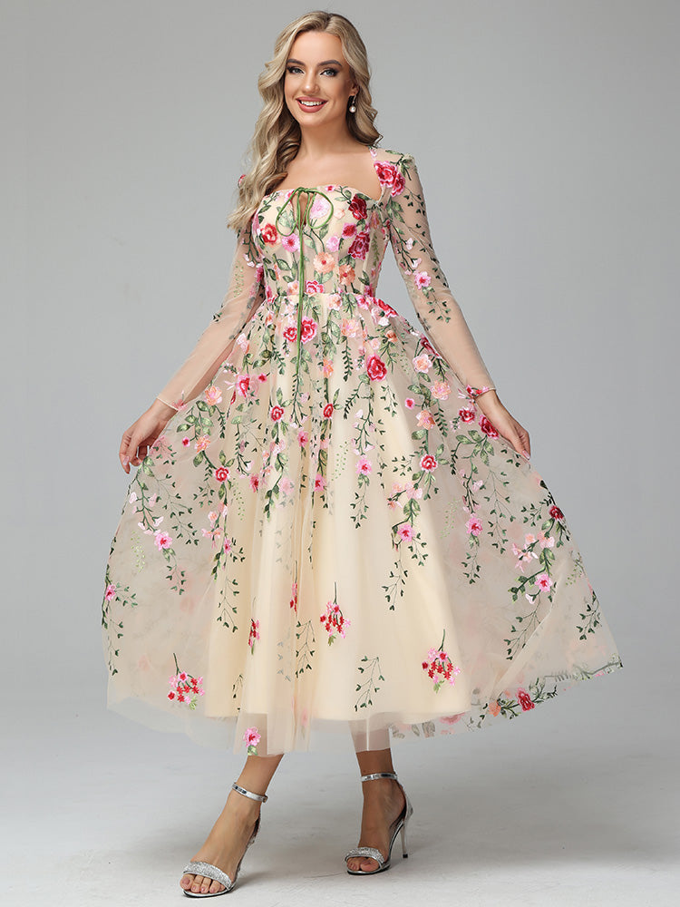 Floral dresses midi | Shop flowery dresses for women | NA-KD