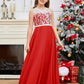 A Line V Back Chiffon Lace Junior Bridesmaid Dress