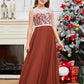 A Line V Back Chiffon Lace Junior Bridesmaid Dress