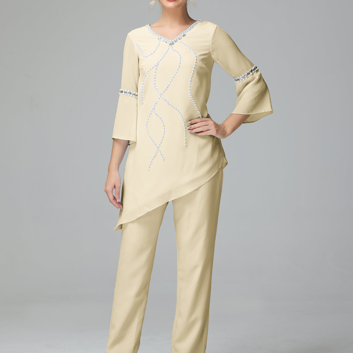 mother of the bride dresses pant suits Pantsuits Whether youre walking down the aisle or greeting guests Jumpsuit Pantsuit Mother of The