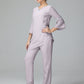 Chiffon Long Sleeves V Neck Mother Of The Bride Dress Pants Suits