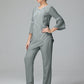 Chiffon Long Sleeves V Neck Mother Of The Bride Dress Pants Suits