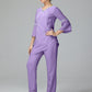 Chiffon Long Sleeves V Neck Mother Of The Bride Dress Pants Suits