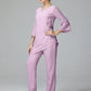 Chiffon Long Sleeves V Neck Mother Of The Bride Dress Pants Suits