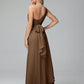 Daphne One Shoulder Chiffon Bridesmaid Dresses With Split