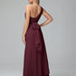 Daphne One Shoulder Chiffon Bridesmaid Dresses With Split