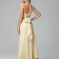 Daphne One Shoulder Chiffon Bridesmaid Dresses With Split