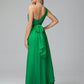 Daphne One Shoulder Chiffon Bridesmaid Dresses With Split