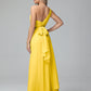 Daphne One Shoulder Chiffon Bridesmaid Dresses With Split