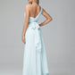 Daphne One Shoulder Chiffon Bridesmaid Dresses With Split