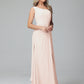 Daphne One Shoulder Chiffon Bridesmaid Dresses With Split