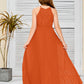 Halter A Line Chiffon Lace Junior Bridesmaid Dress