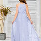 Halter A Line Chiffon Lace Junior Bridesmaid Dress