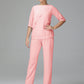 Simple Chiffon Half Sleeves Mother Of The Bride Dress Pants Suits