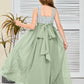 Sleeveless A Line Chiffon Lace Junior Bridesmaid Dress