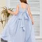 Sleeveless A Line Chiffon Lace Junior Bridesmaid Dress