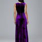 Straps V Neck Plus Size Bridesmaid Dress With Slit
