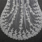 Wedding Veil Two-Tier Tulle Lace Edge Cathedral Veils Appliques TS91030