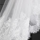 Wedding Veil Two-Tier Tulle Lace Edge Chapel Veils Appliques TS91024
