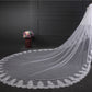Wedding Veil Two-Tier Tulle Lace Edge Cathedral Veils Appliques TS91028