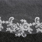 Wedding Veil Two-Tier Tulle Lace Edge Chapel Veils Appliques TS91037