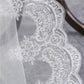 Wedding Veil One-Tier Tulle Lace Edge Chapel Veils Appliques TS91004