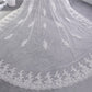 Wedding Veil Two-Tier Tulle Lace Edge Cathedral Veils Appliques TS91029