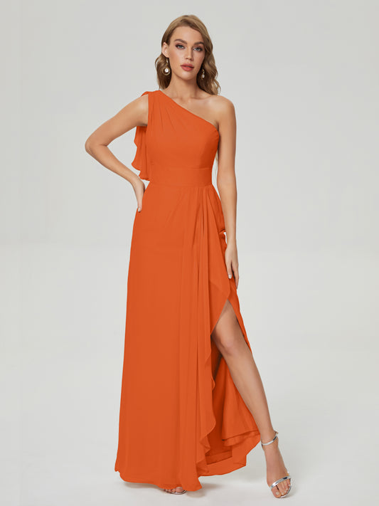 True Decadence Burnt Orange Long Sleeved Maxi Dress | Lyst