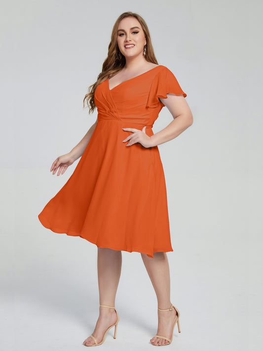 Burnt Orange Bridesmaid Dresses tagged