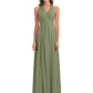 Camila A-line Halter Pleating Long Bridesmaid Dresses