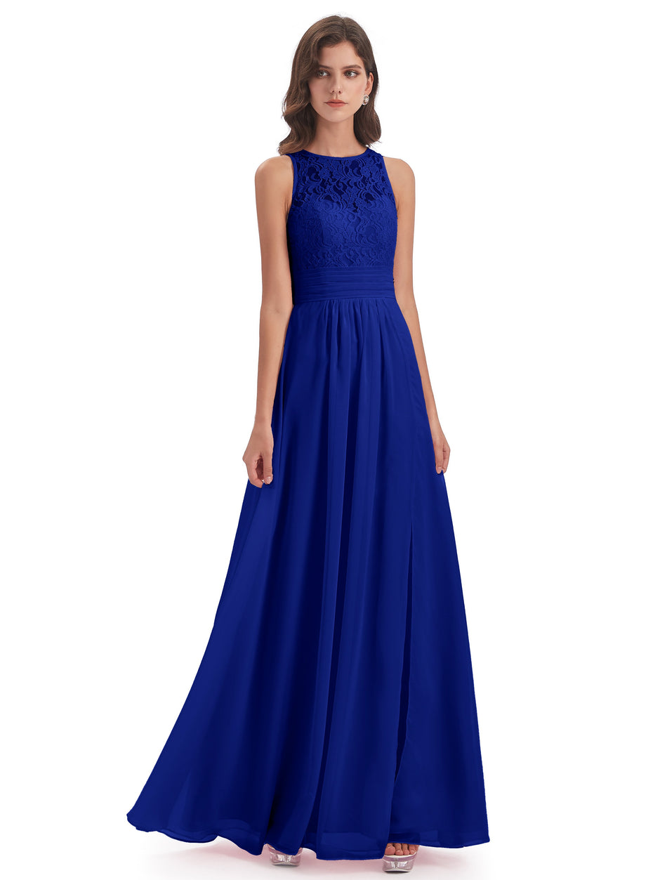 Under $100 High-level Royal Blue Bridesmaid Dresses | Cicnia