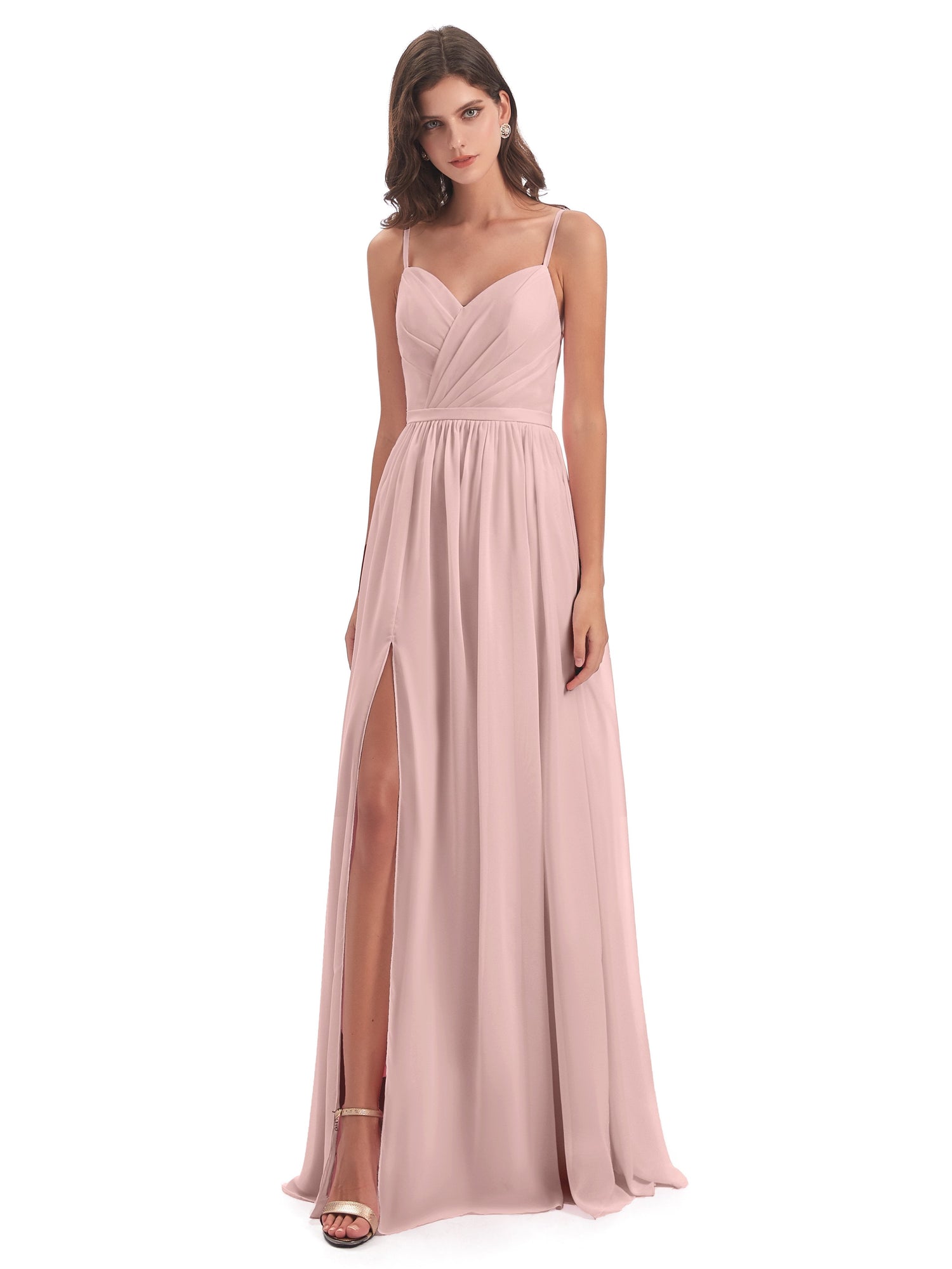 Kimora satin cheap pleated dress
