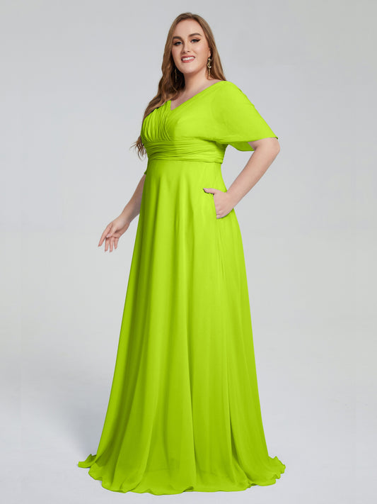 2022 Surprising Lime Green Bridesmaid Dresses FREE Custom Size