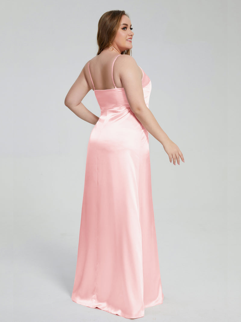 This is the Dreamy Satin Bridesmaid Dress You Are Looking For