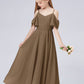 Off Shoulder Ruffled Chiffon Junior Bridesmaid Dress