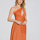 Emersyn One-Shoulder Soft Satin Bridesmaid Dress With Cutout