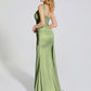 Emersyn One-Shoulder Soft Satin Bridesmaid Dress With Cutout
